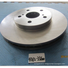 Auto Parts G3000 Standard Brake Rotor 43512-33100 for Toyota